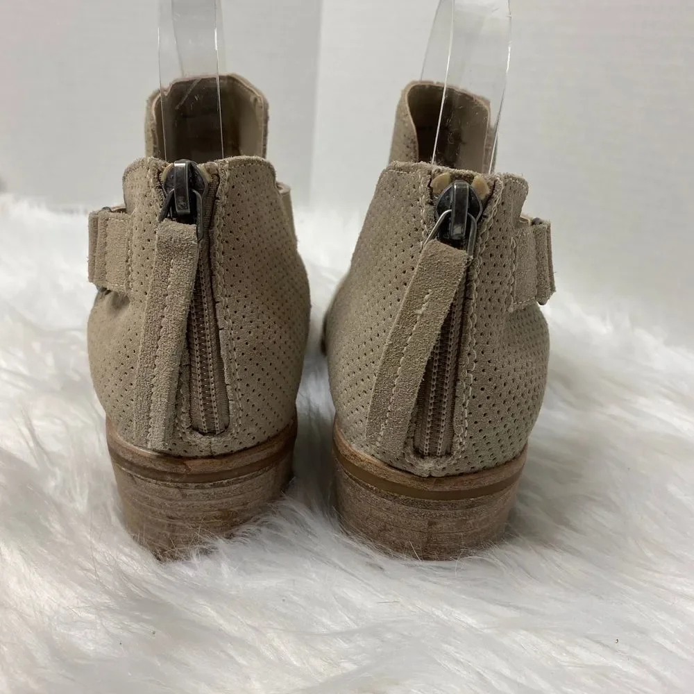 Dolce Vita Cream Tan Strappy Ankle Boots Size 8‎ - Picture 4 of 7